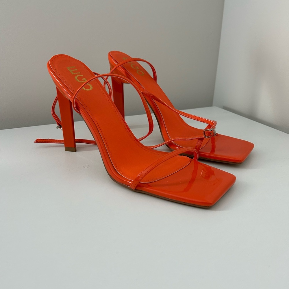 Orange heels